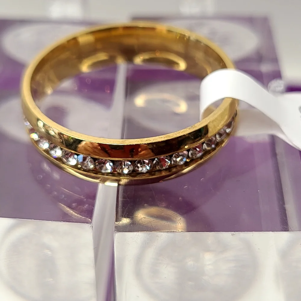 Mens Stainless Steel Band Ring